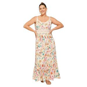 Torrid Floral Maxi Dress - Multicolor
